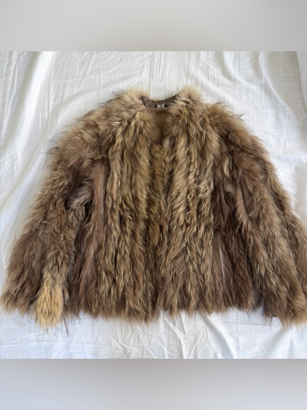 Mink Fur Jacket in Brown